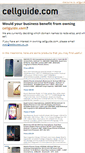 Mobile Screenshot of cellguide.com